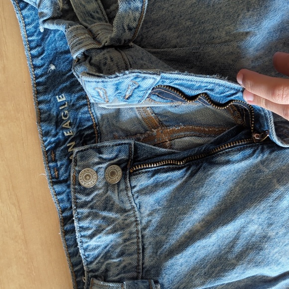 Size 6 Regular Paper Bag Jeans American Eagle - Picture 7 of 10